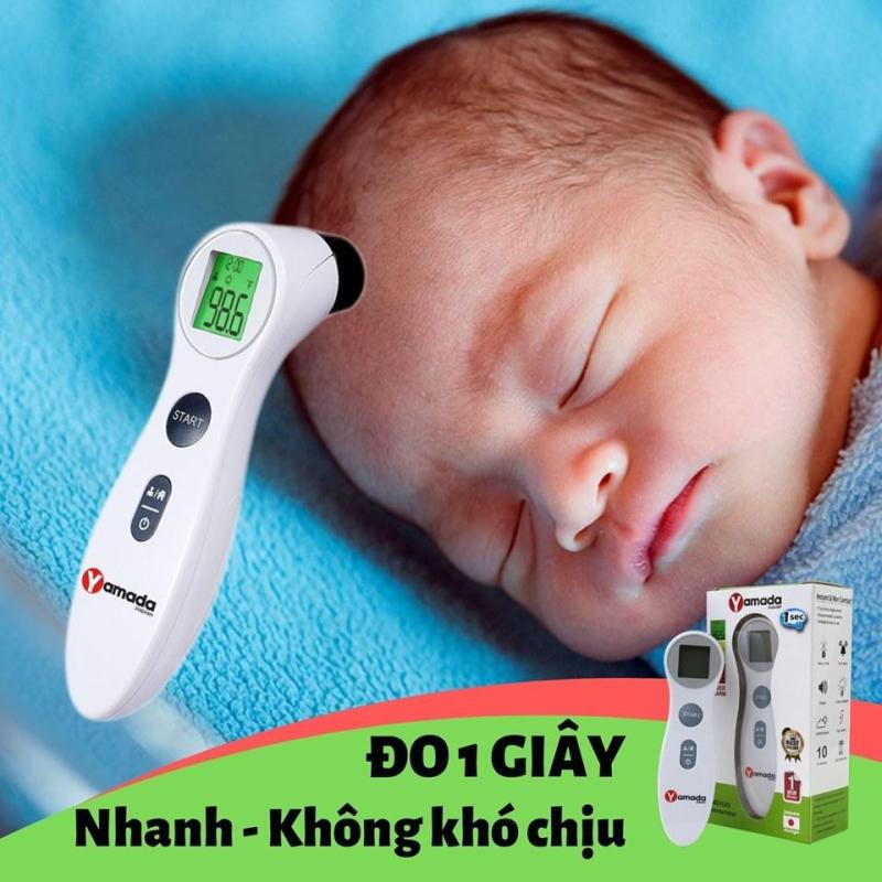 Nhiệt kế điện tử Yamada Nhật Bản - Nhiệt kế hồng ngoại - Đo nhiệt độ cơ thể, sữa, nước tắm, nhiệt độ phòng