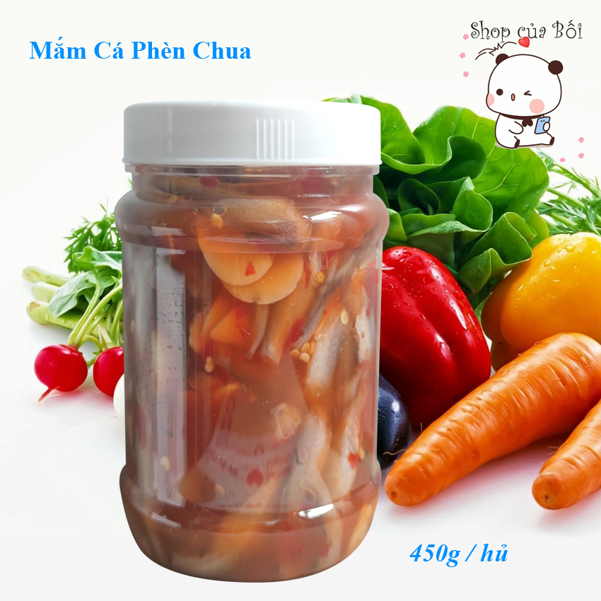 Mắm cá Phèn chua, đặc sản Gò Công (450g / hủ)