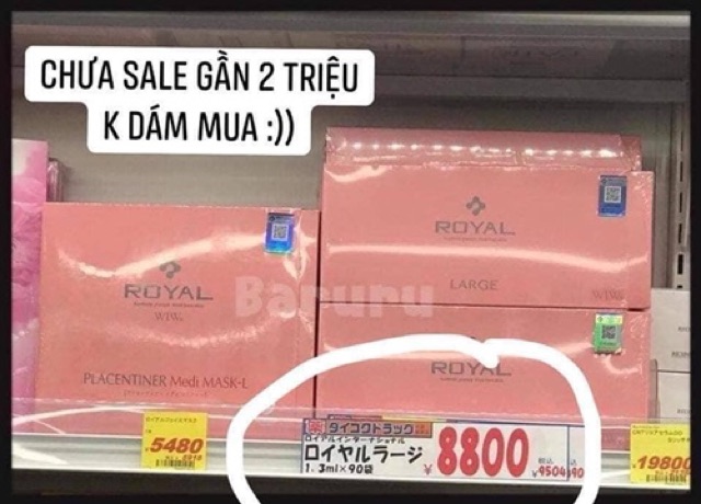 Serum nhau thai cuống rốn Royal