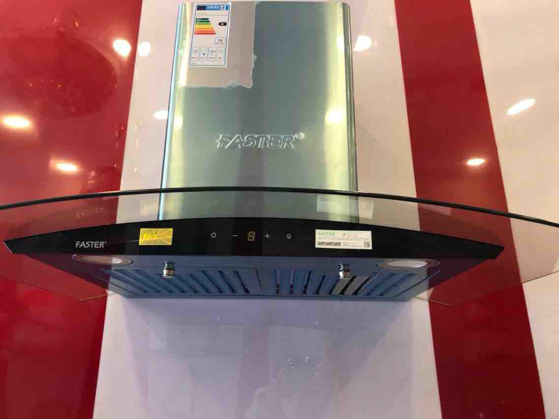 Máy hút mùi kính cong Faster Fs 3388CH1