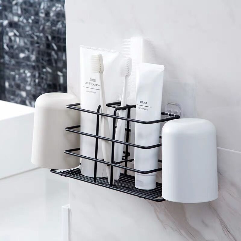 BÁO GIÁ Kệ Đựng Bàn Chải Đánh Răng | Shopee Lazada Sendo Tiki mới nhất 68 Kệ để bàn chải đánh răng kệ treo tường phòng tắm kệ đựng đồ trong nhà tắm bằng miếng dán chịu lực đồ gia dụng đẹp K125