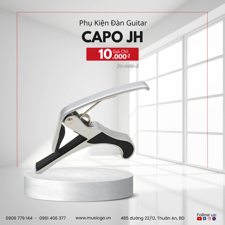 Capo Guitar Classic & Acoustic Capo JH