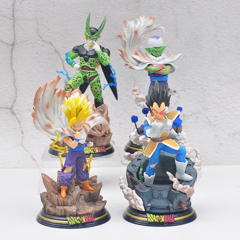 Mô Hình Dragonball - Gohan - Piccolo - Cell Wcf Có Led Siêu Đẹp