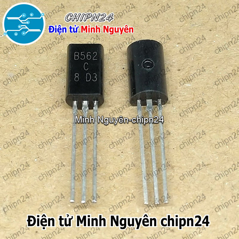 [25 con] (KT1) Transistor B562 TO-92 PNP 1A 25V (2SB562 562) - HH000663