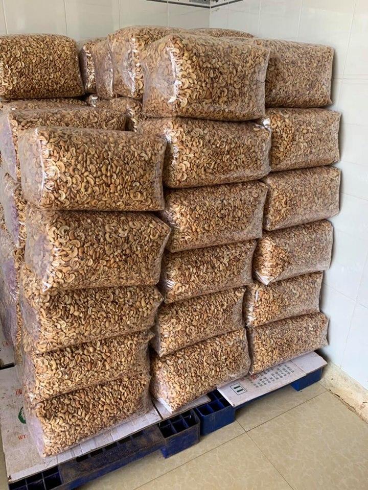 2KG HẠT ĐIỀU RANG MUỐI 500G/GÓI (HẠT BỂ/VỠ ĐÔI/BA) GIÁ HẠT DẺ (SẠCH VỎ LỤA)