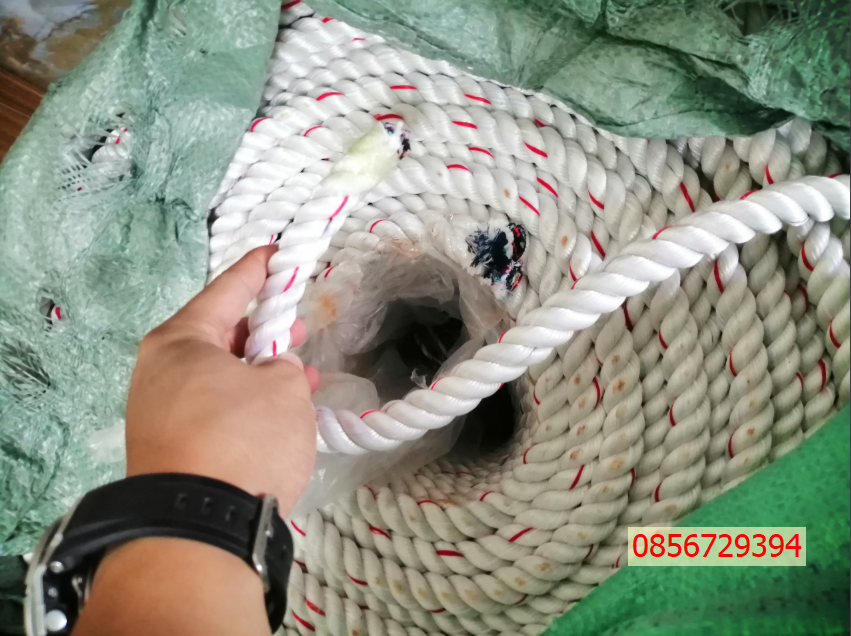 30m Dây thừng, Dây dù cứu sinh [ BỀN BỈ ]  kích cỡ (16mm)