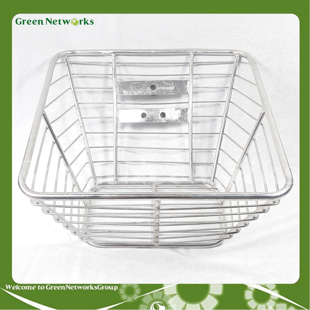 Rổ Trước Inox Lắp Cho Xe Sirius Greennetworks