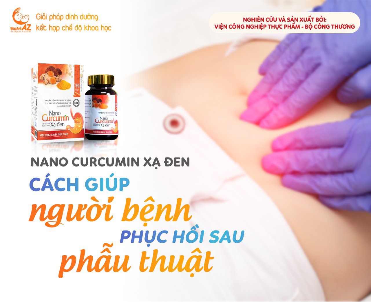 Nano curcumin xạ đen