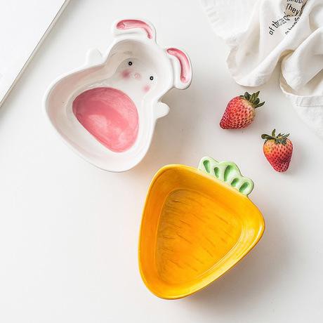 Chén Sứ Ăn Dặm Hình Cà Rốt Cho Bé Yêu