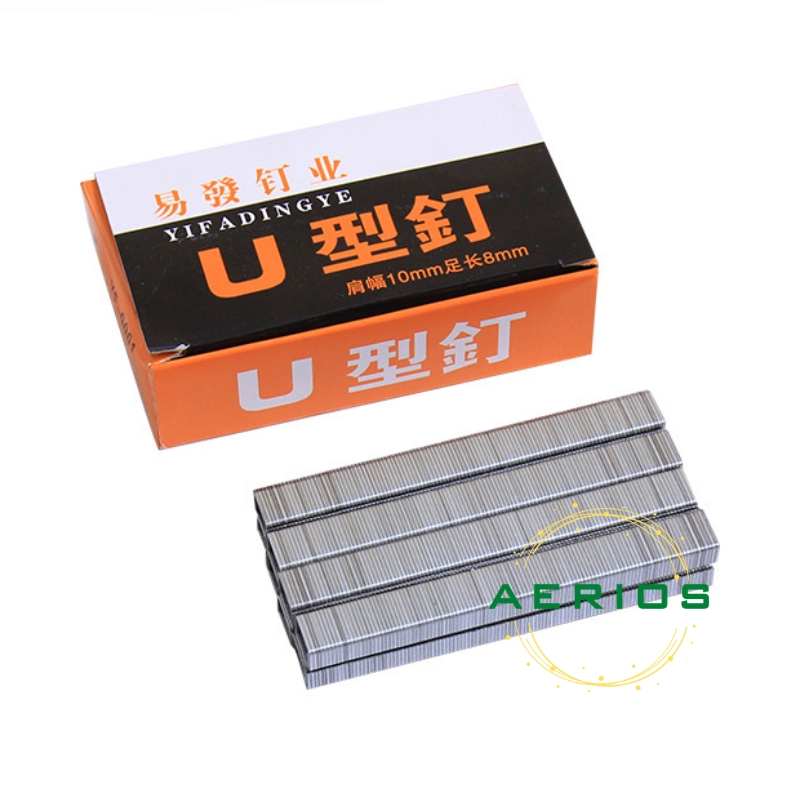 Hộp ghim 2000 ghim dành cho súng bắn ghim cầm tay bắn yên xe bắn gỗ