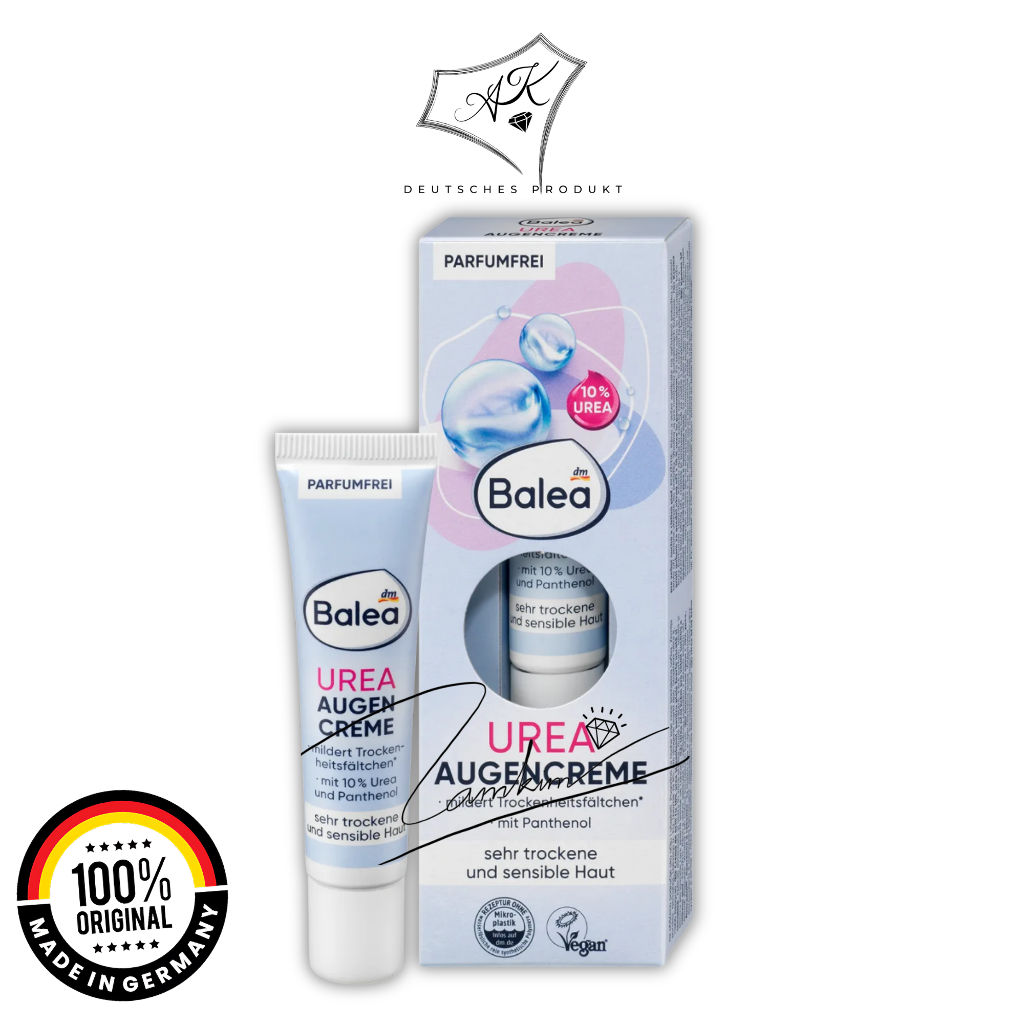 [ Hàng Đức ] Lăn dưỡng mắt Balea - Đức - 15ml