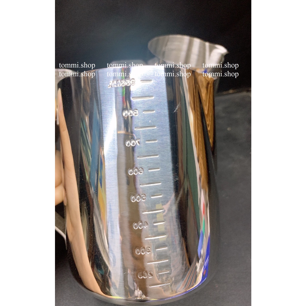 Ca Đánh Sữa Có Vạch Chia Inox Cao Cấp Pha Chế - Dụng Cụ Pha Chế