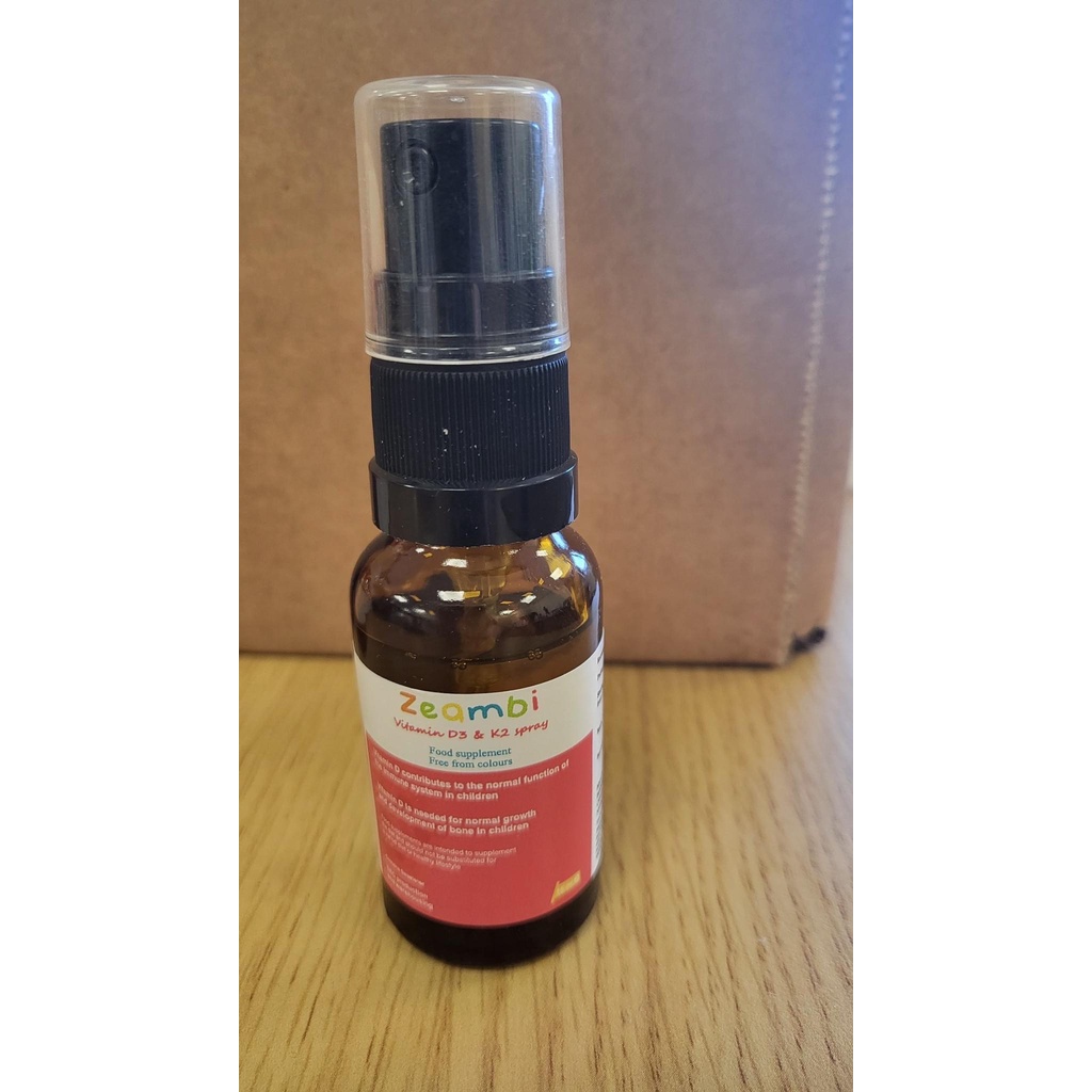 Vitamin D3K2 Zeambi 15ml dạng xịt