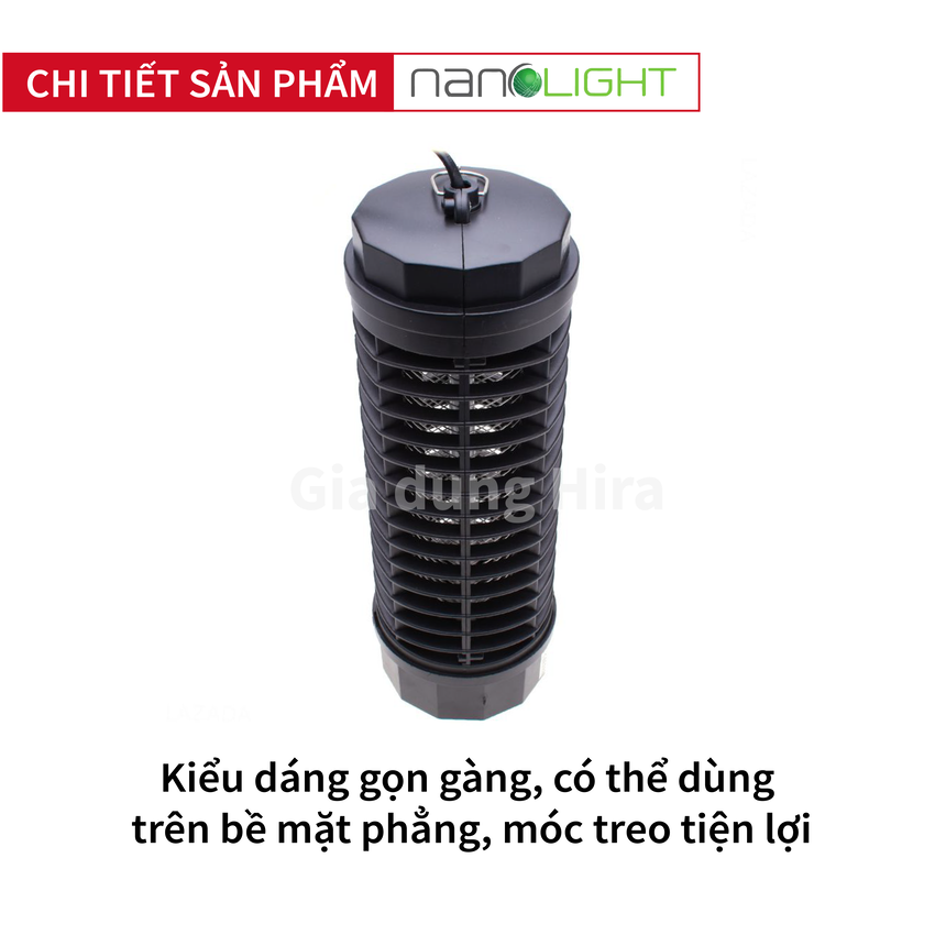 Đèn diệt muỗi và côn trùng Nanolight IK-002