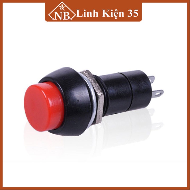 1 Nút nhấn đề 3A-250VAC không giữ trạng thái ( nhấn nhả )