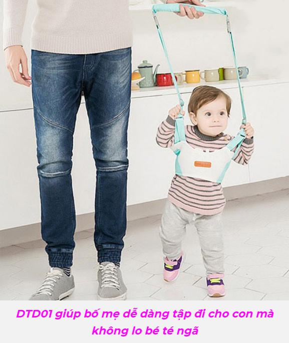 Đai tập đi cho bé BabyLab BL8902 USA (xám)