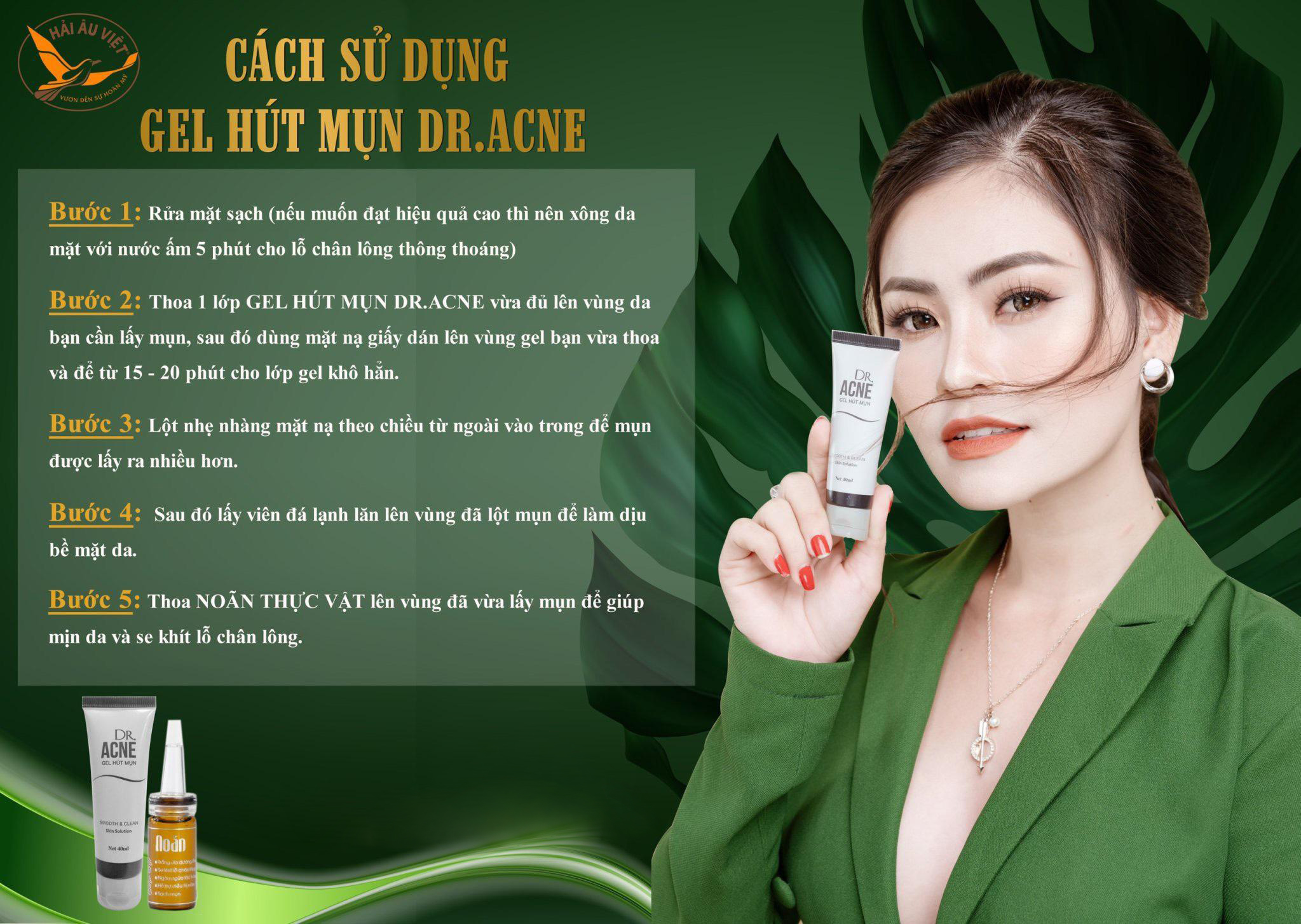 [Chính Hãng] gel lột mụn dr acne
