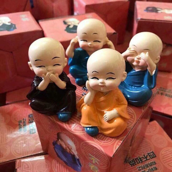 Bộ Tượng Tứ Không đáng yêu