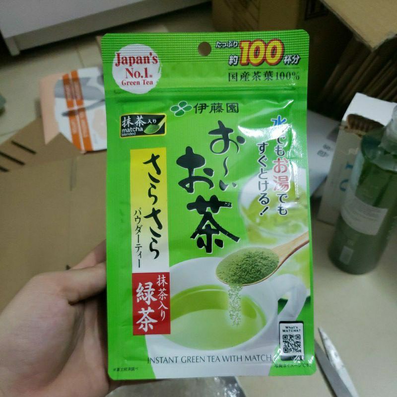 Bột trà xanh matcha nguyên chất nhật bản 80g