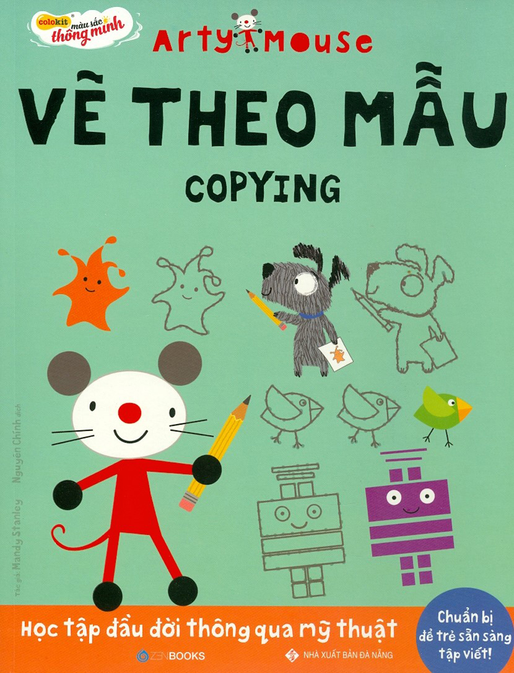 Arty Mouse - Vẽ Theo Mẫu