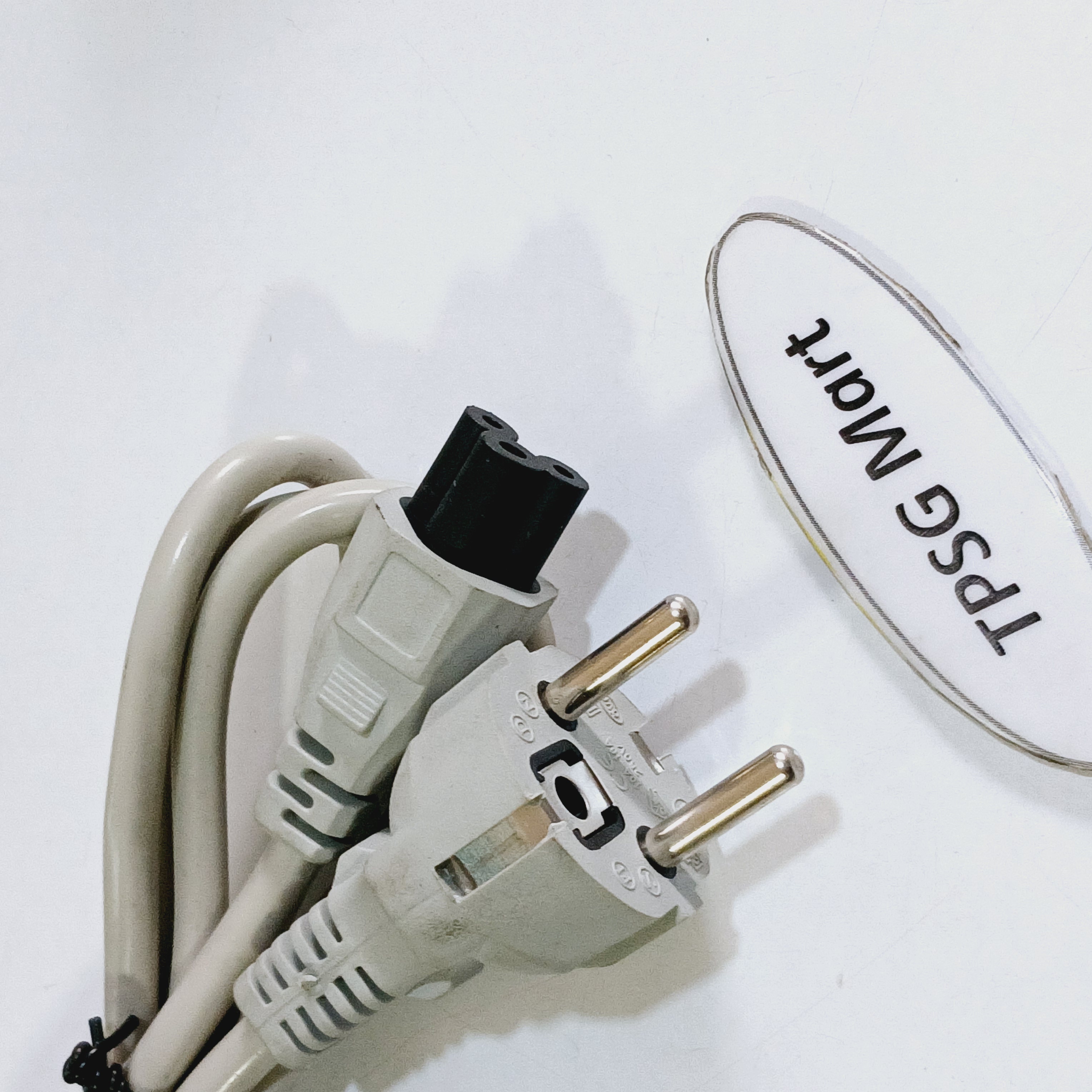 Cáp nguồn 3 lổ cho Adapter đầu cắm 3 lổ Hoa mai / Cáp Dẹp - Cáp Tròn (Cáp chất lượng)
