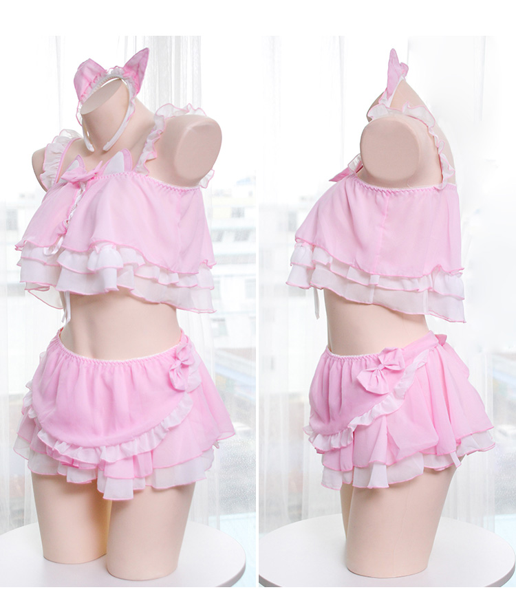 Đồ ngủ big size cosplay mèo gợi cảm