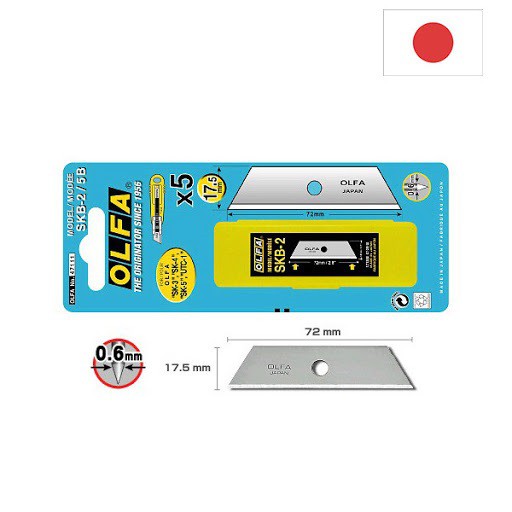 HỘP LƯỠI DAO OLFA SKB-2/5B