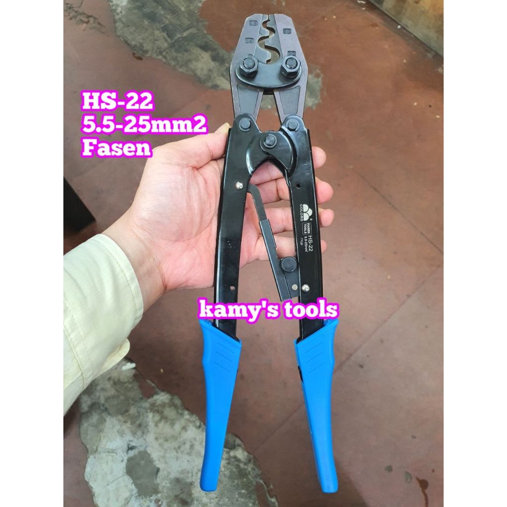 [HCM]KÌM BẤM COS FASEN HS-22 25MM2 (KIỀM BẤM COS 25 KỀM BẤM COS 25)
