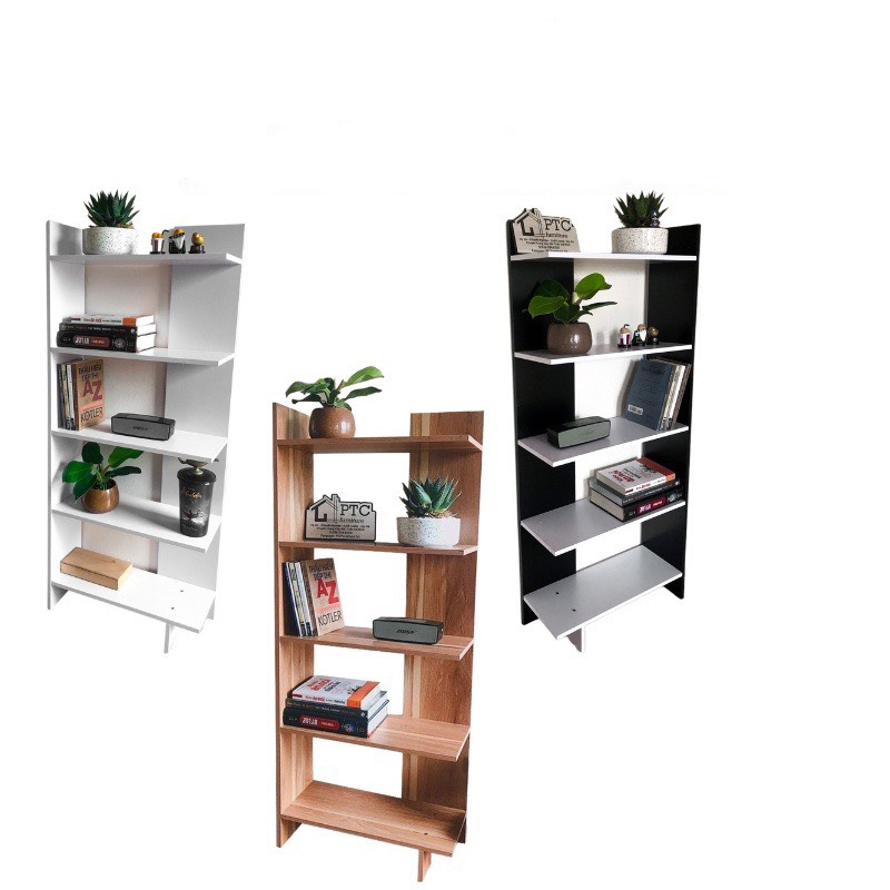 Kệ Sách Gỗ 5 Tầng Đa Năng Lắp Ghép