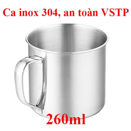 Ca inox 304 không rỉ, an toàn VSTP ca số 7