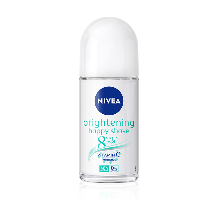 Lăn Ngăn Mùi Nivea Brightening Happy Shave 50ml