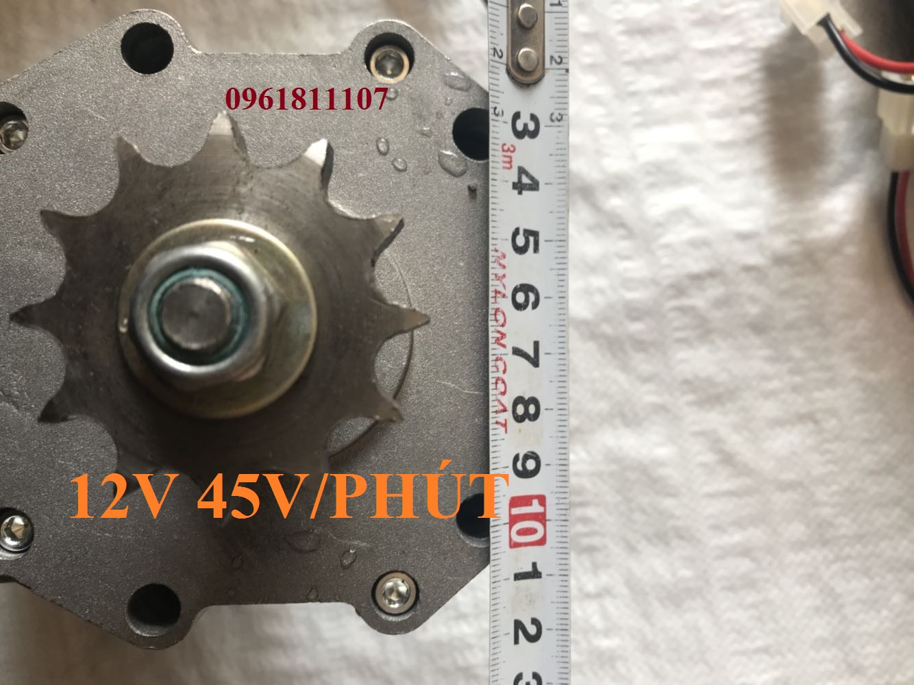 Motor giảm tốc 12V 600W