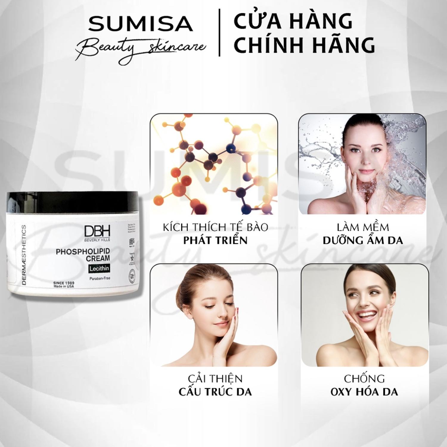 DBH Phospholipid Cream Kem mɑssage giúp trẻ hóa và căng bóng da (chiết 30ml)