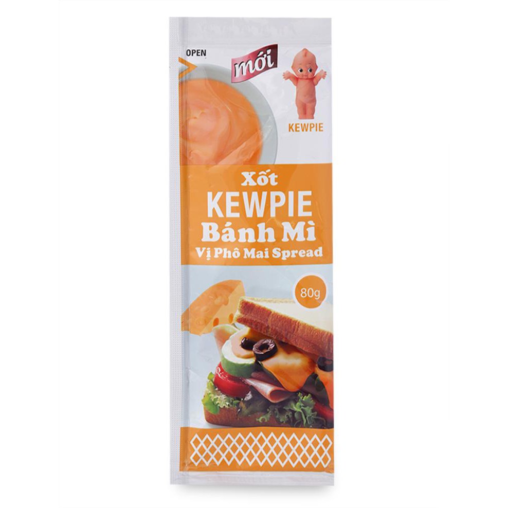 Xốt bánh mì vị phô mai Kewpie 80g