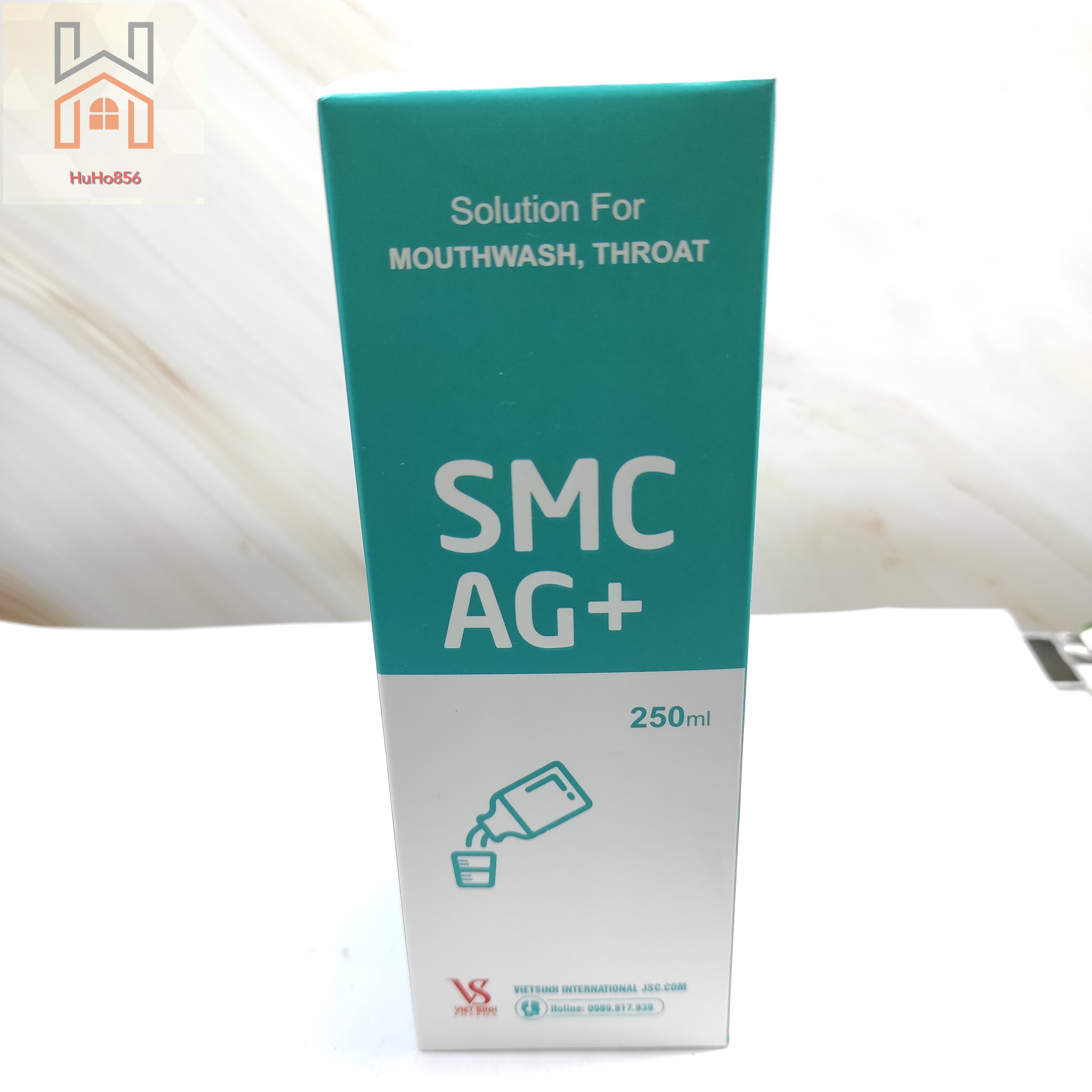 Nước súc miệng smc ag+ 250ml - vệ sinh răng miệng hiệu quả