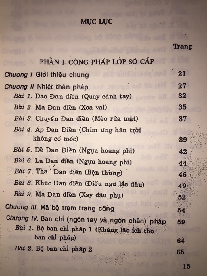Sách Thiếu Lâm Khí Công Nội Kình Nhất Chỉ Thiền