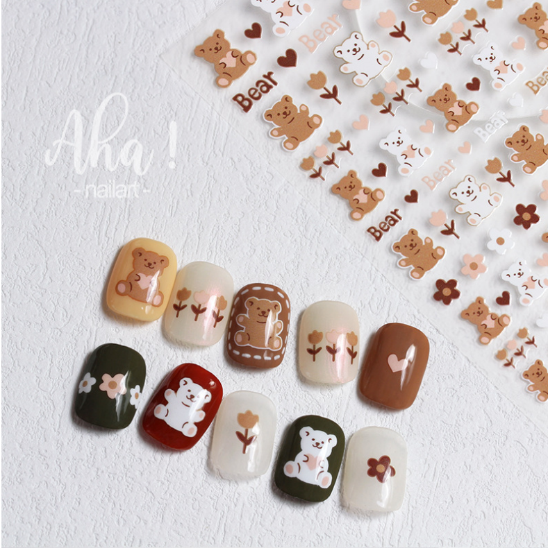 Hình dán móng tay - Sticker dán móng mã số A027