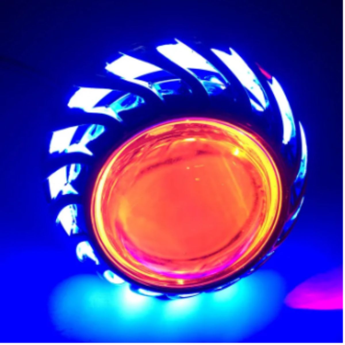 {KHUYẾN MẠI 3 NGÀY} ĐÈN PHA LED BI CẦU LỐC XOÁY - ĐÈN PHA LED BI CẦU - ĐÈN PHA LED