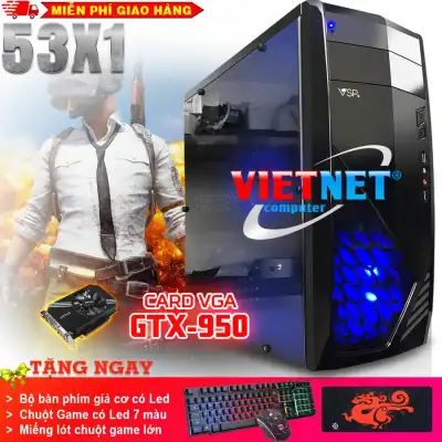 [HCM]Máy tính VNgame core i5 card VGA  Ram 8GB SSD120GB chơi game pc gaming Liên Minh pubg fifa cf gta5  máy tính chơi game fifa 4  máy tính chơi pupg  máy tính chơi game max seting  máy chơi game liên minh  game lol