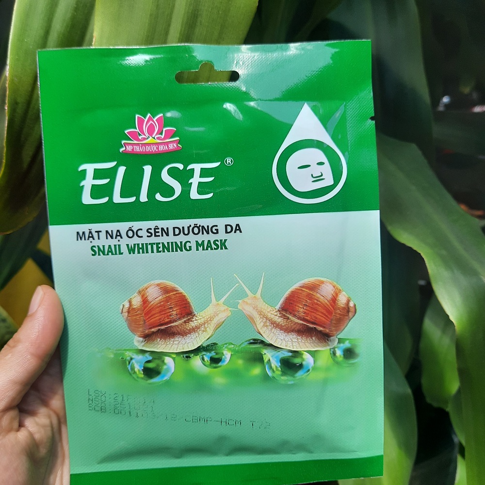 [COMBO 10 MIẾNG] Mặt Nạ Dưỡng Da Elise Trắng Mịn Sáng Da