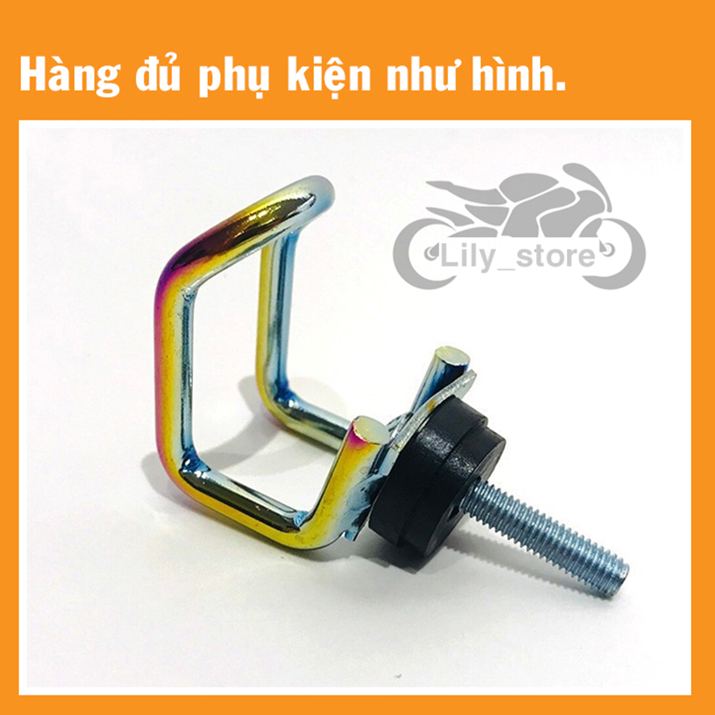 [HCM]móc treo đồ xe máy  Titan 7 màu