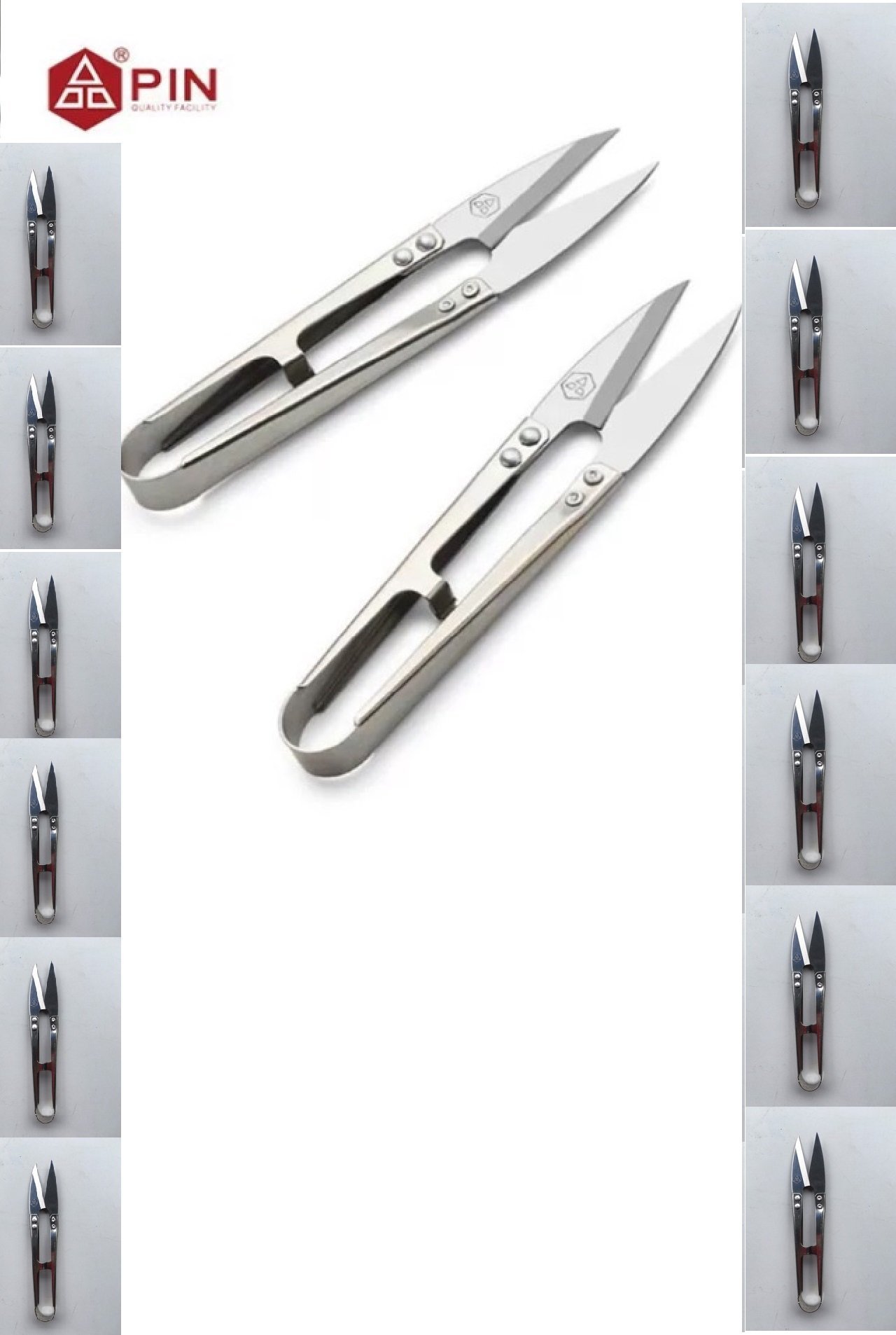 cây kéo bấm cắt chỉ inox