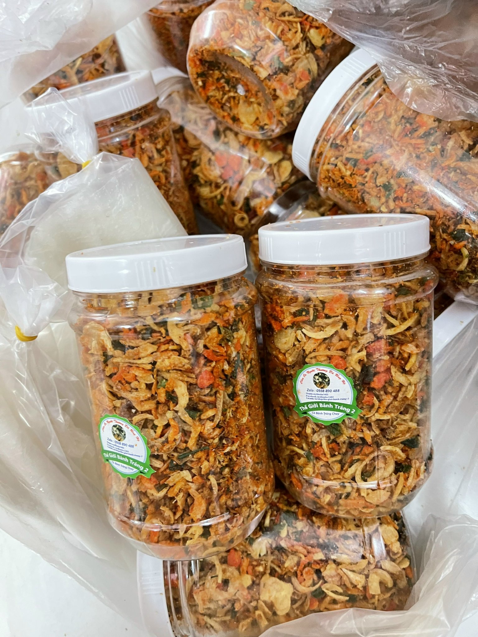 200G MUỐI TÉP HÀNH PHI HÚT CHÂN KHÔNG