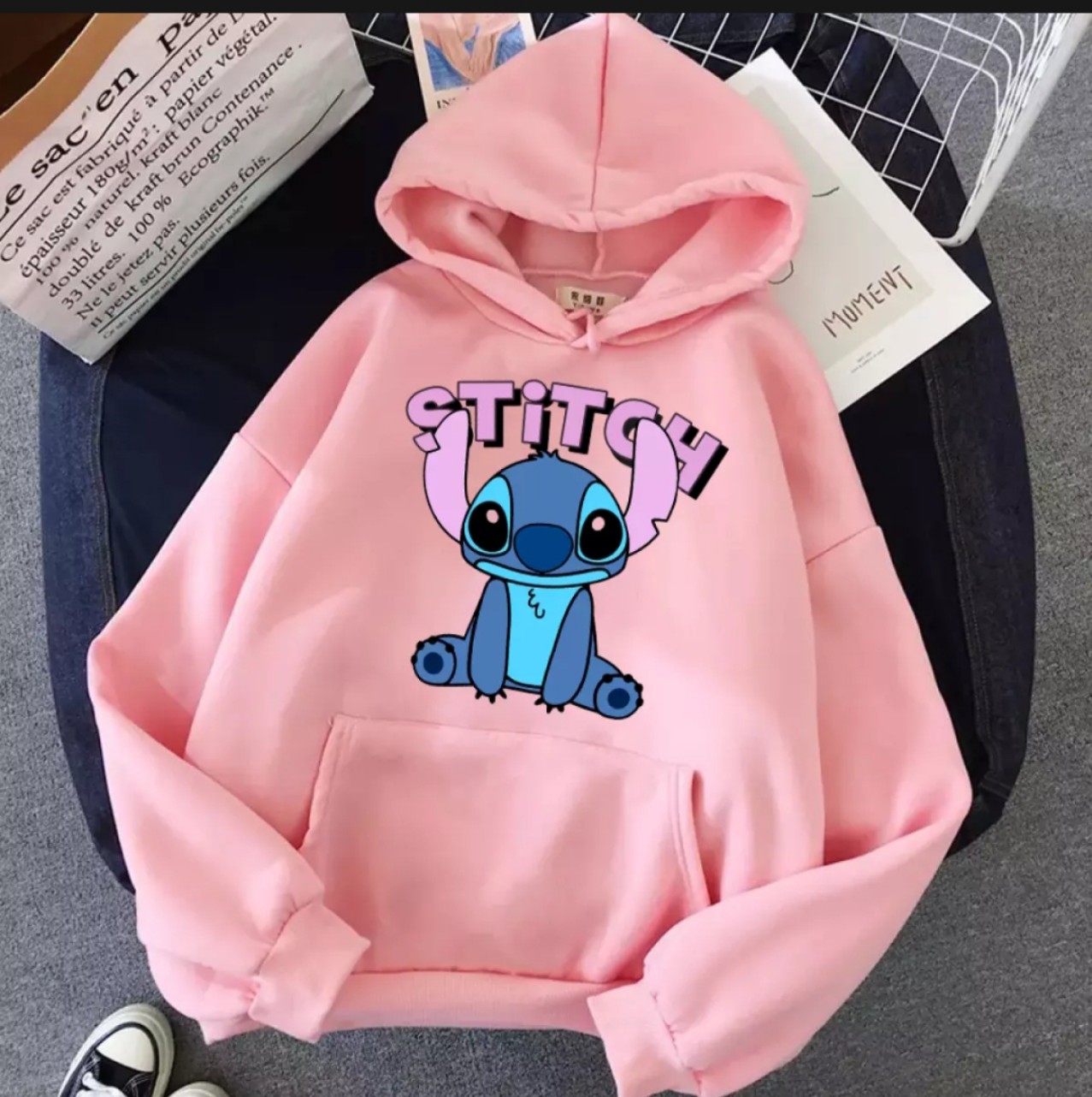 SÉT ÁO ĐÔI HOODIE IN HÌNH CON CÚ SIÊU CUTE(CÓ BÁN LẺ ÁO)