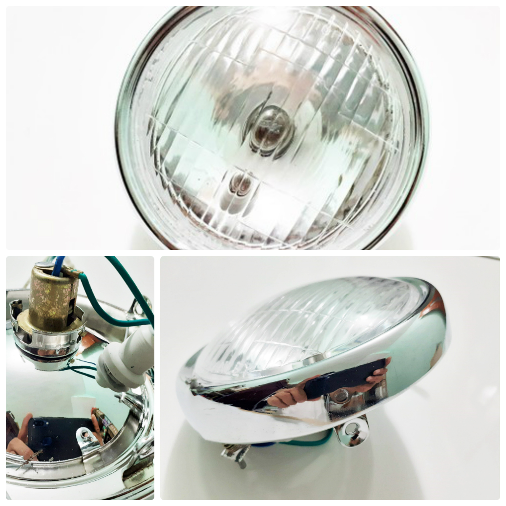 Pha đèn tròn xe Cub đời 78 79 80 81 chất lượng cao