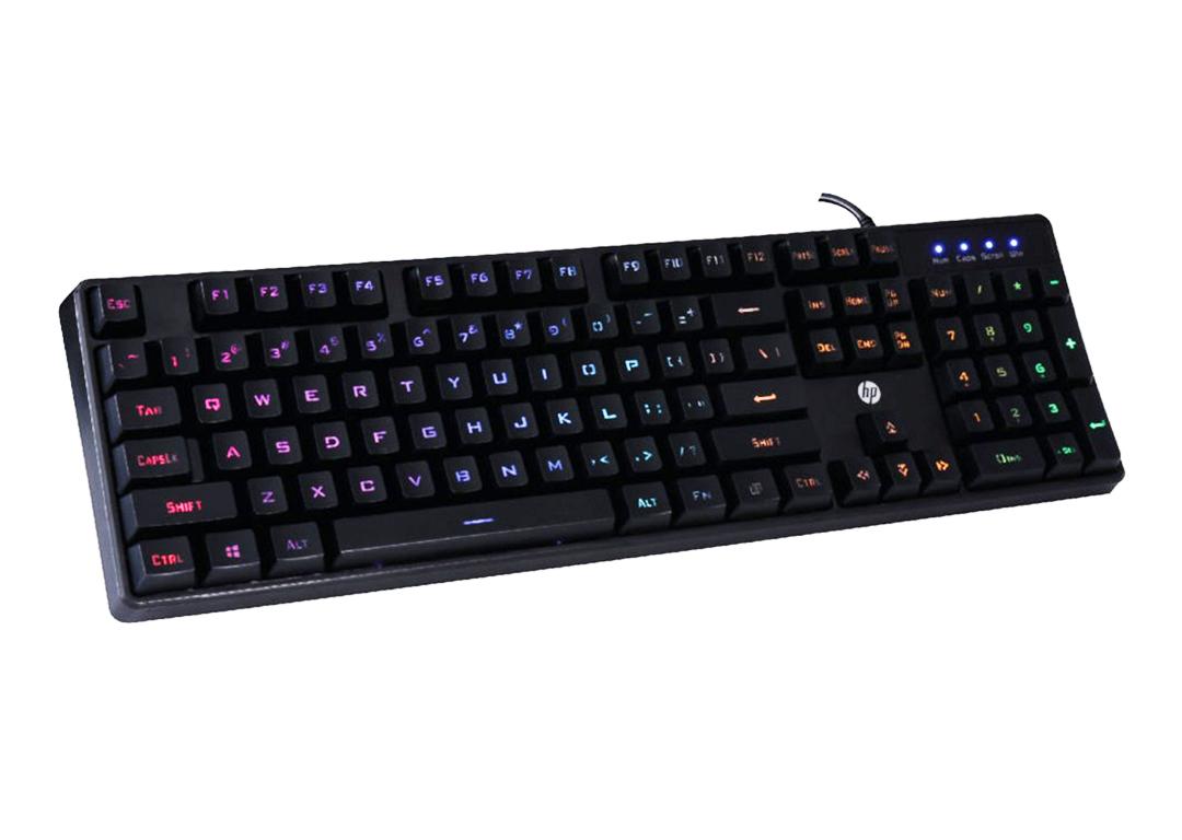 [HCM]Keyboad HP  K300 đen  Led (USB)