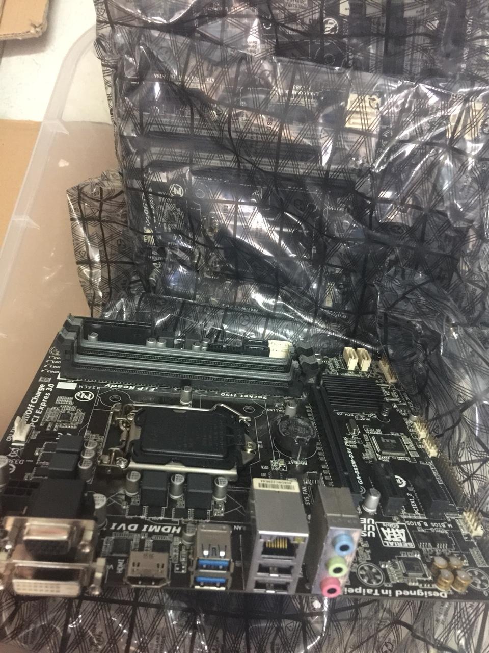 [HCM]MAINBOARD GIGA B85 D3V 4 KHE RAM