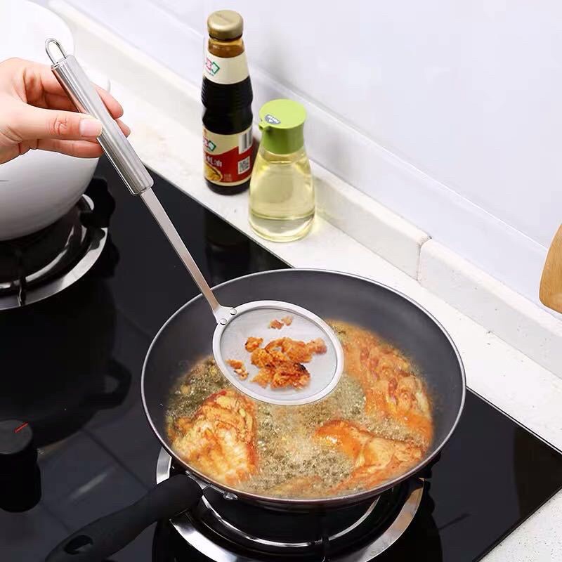 dụng cụ vớt thức ăn, muôi hớt bọt,vá vớt đồ chiên rán