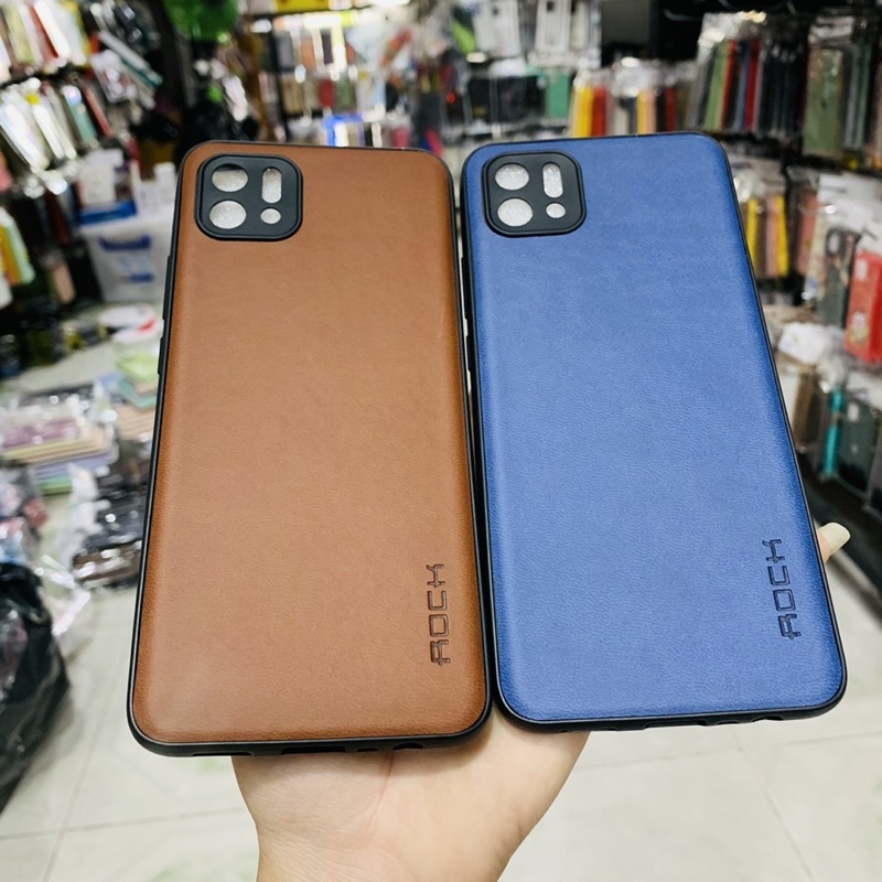 Ốp lưng Oppo A16K dẻo đen kiểu da