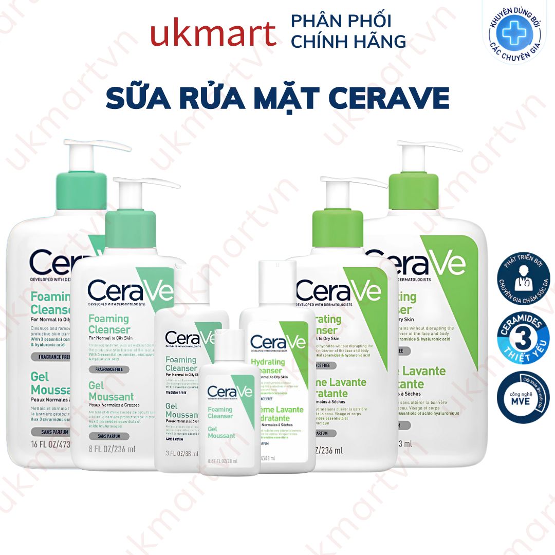Sữa Rửa Mặt Cerave Facial Cleanser
